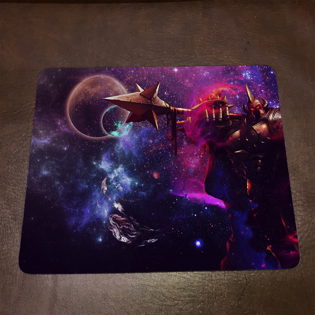 Lót chuột máy tính League of Legends MORDEKAISER - Mẫu 1 Mousepad cao su êm ái, nhận in theo yêu cầu