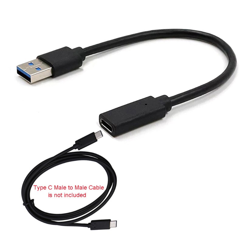 Dây cáp chuyển đổi lỗ cắm Type C sang USB 3.0 cho Macbook Android