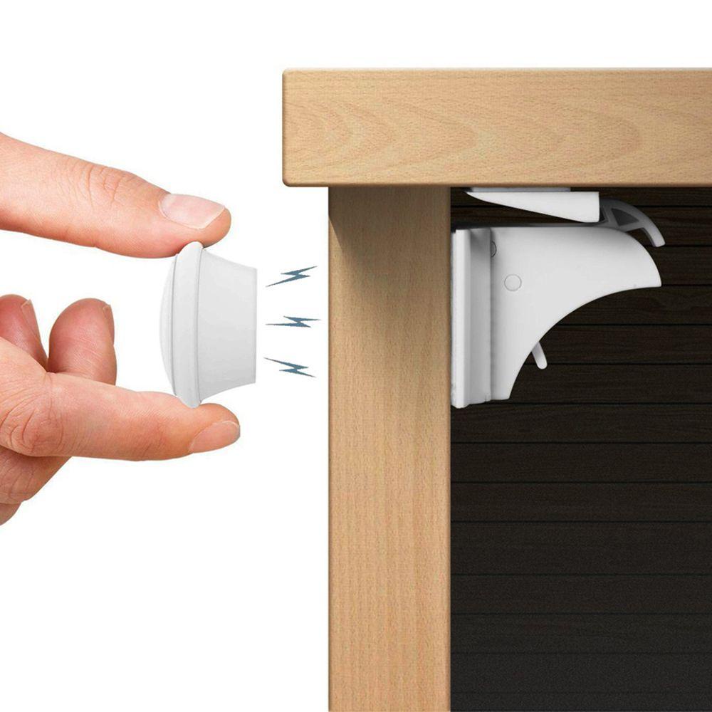 Ổ Khóa Cửa Tủ An Toàn Cho Bé Thiết Kế Đơn Giản Sáng Tạo