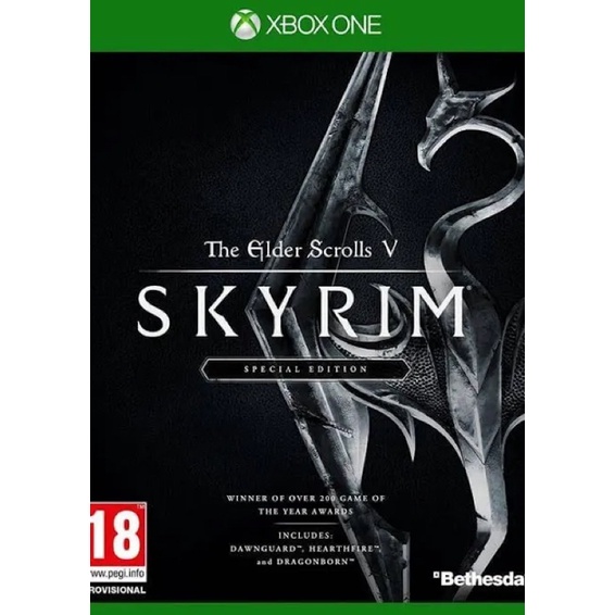 Đĩa game xbox one: The Elder Scrolls V: Skyrim special edition