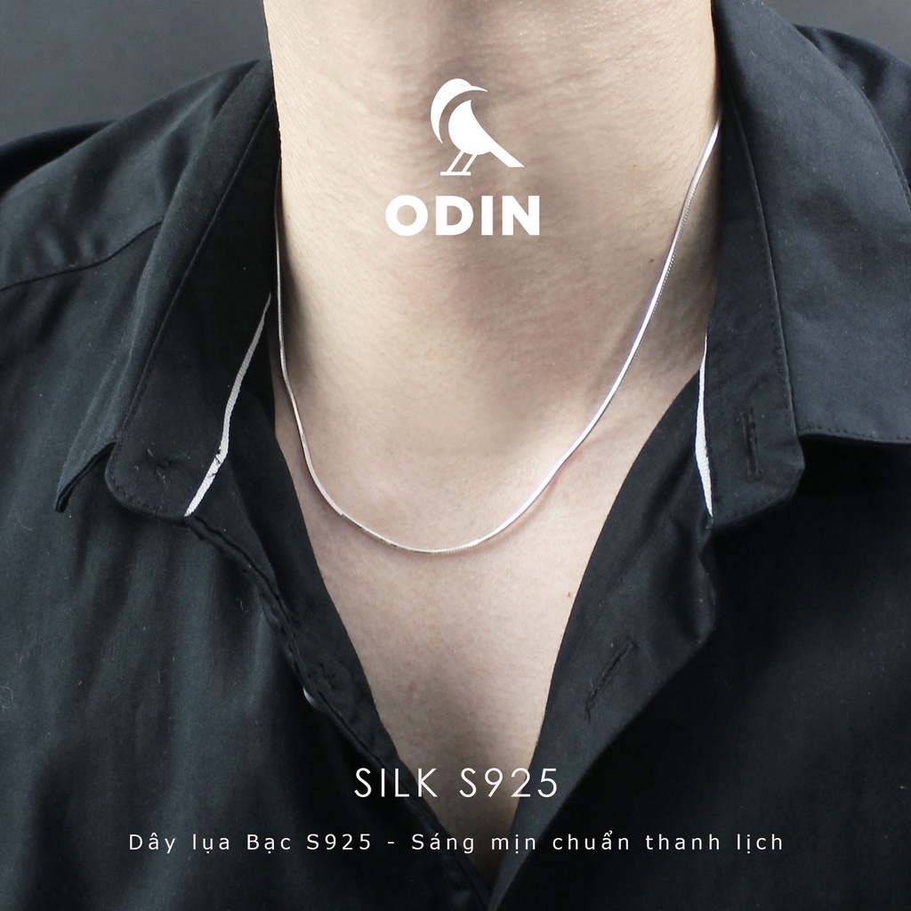 Dây chuyền Lụa mềm - Chất liệu Bạc S925 ODIN - Silver Silk Necklace