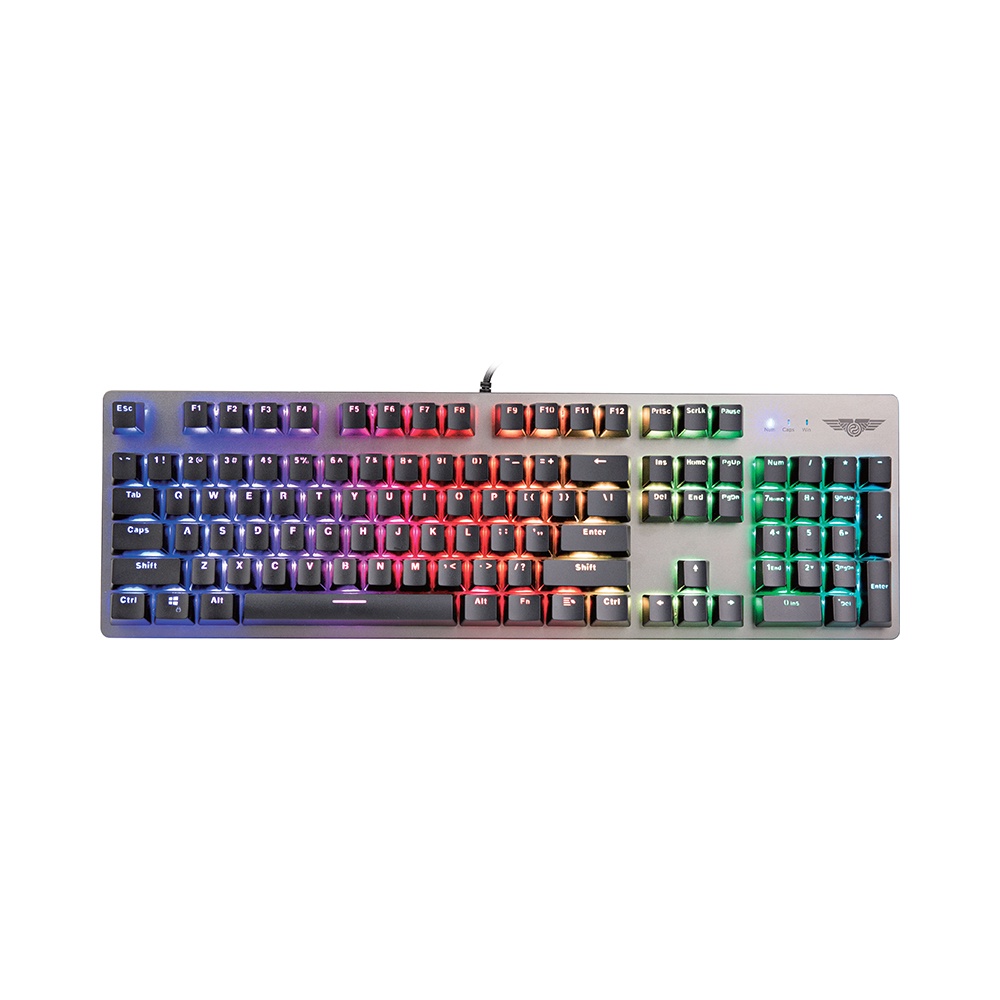 Bàn phím cơ có dây Gaming Newmen GM369R  - Hàng chính hãng