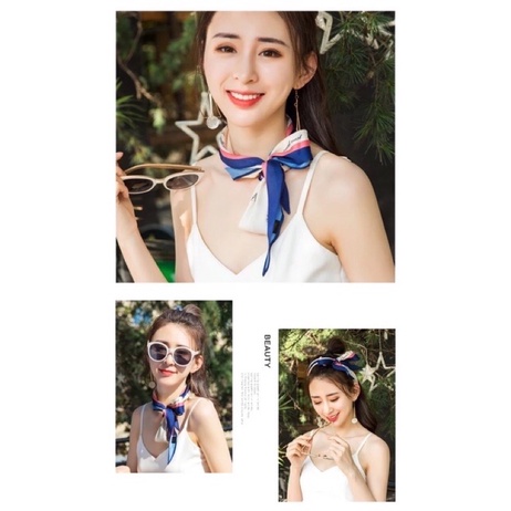 Khăn Choàng Thắt Nơ Công Sở Tiểu Thư Thanh Lịch Siêu Xinh