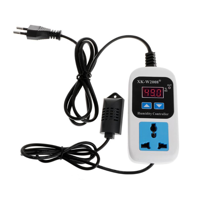 ✿ Ổ Cắm Điện Điều Khiển Độ Ẩm 110V 220V 10A 0~99%RH