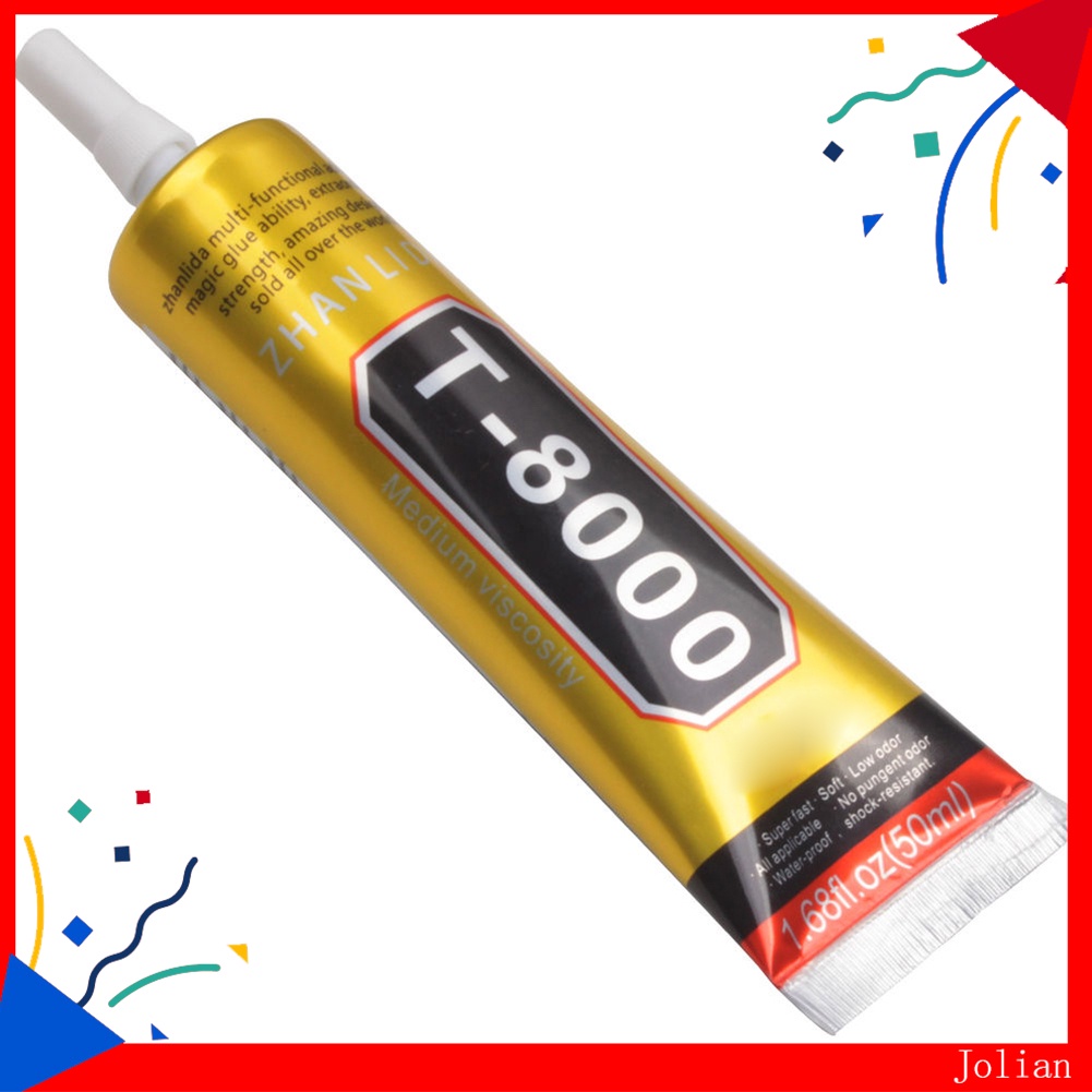Lọ keo 50ml trong suốt chuyên dụng dán đồ thủ công trang sức
