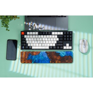 Kê tay gỗ Nu Resin HyperWork Blue