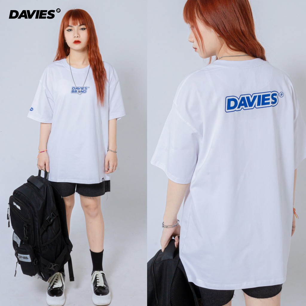 Áo thun nữ form rộng tay lỡ oversize DAVIES SS3 Tee Cotton 100% Local Brand.