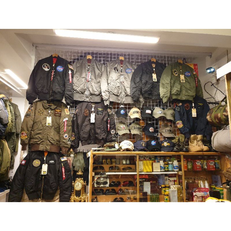 Áo khoác nam Pilot thời trang NASA chính hãng Alpha Industries
