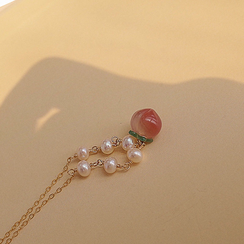 Vòng cổ ngọc trai Hàn Quốc Vòng cổ thời trang nữ ngọt ngào và dễ thương