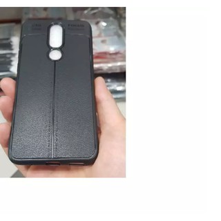 Ốp lưng auto Focus Nokia X5 giả da cao cấp
