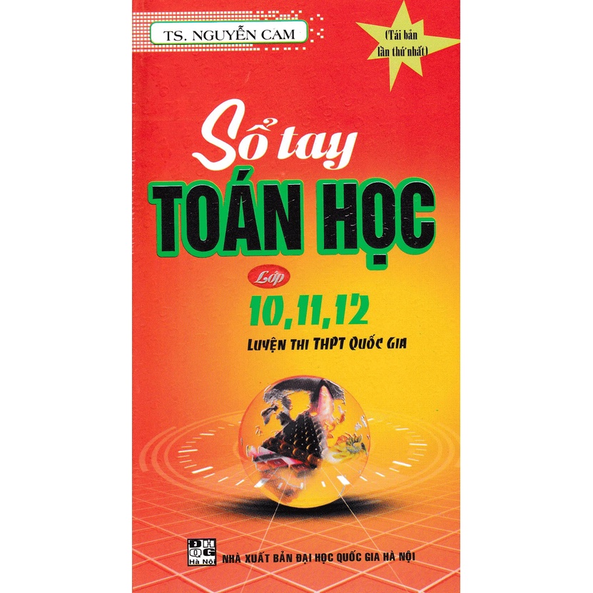 Sách - Combo sổ tay toán , lí , hóa lớp 10 + 11 + 12