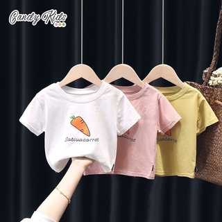 Áo Thun Tay Ngắn In Hình Dễ Thương Cho Bé 1-4 Tuổi