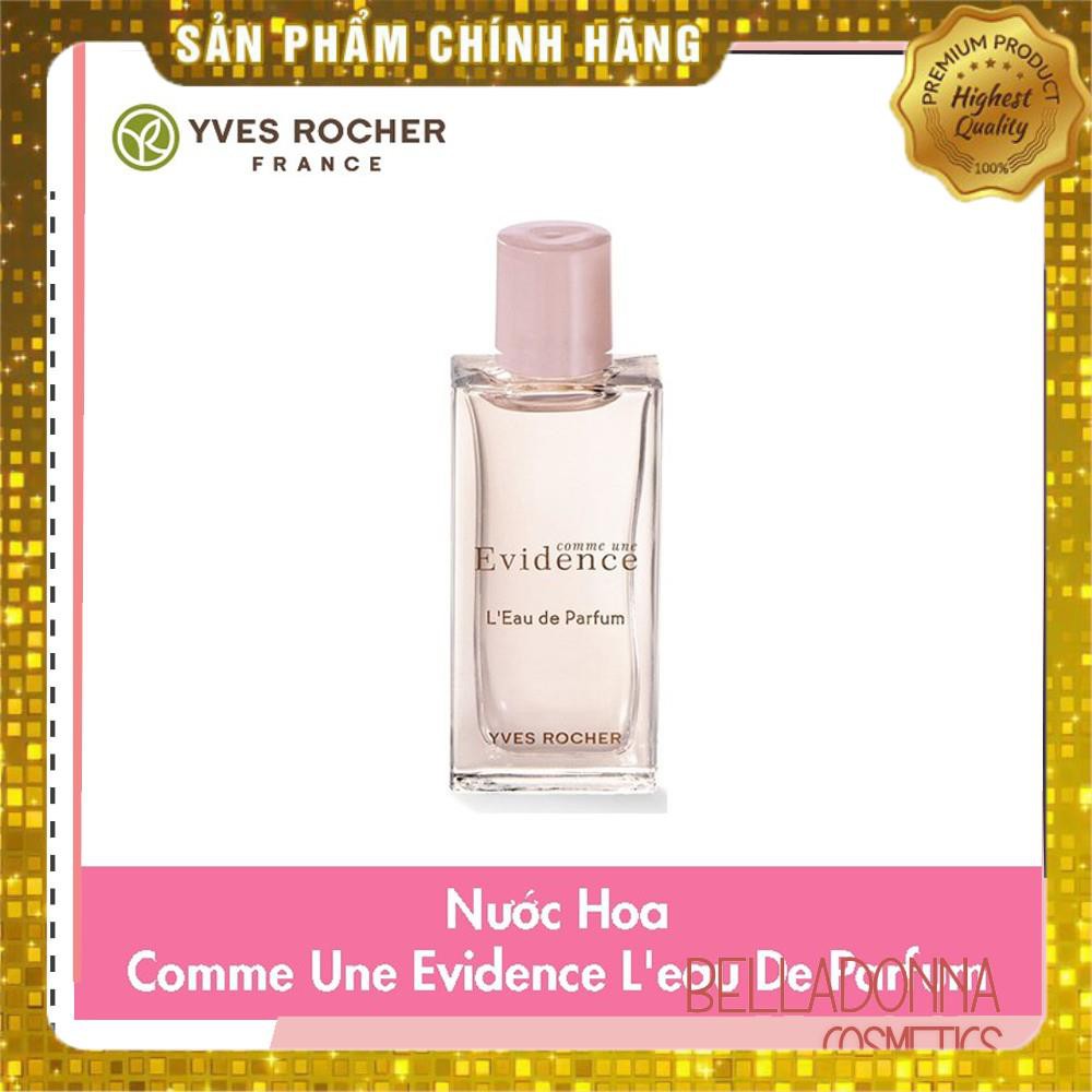 [Xịn Xò] [CHÍNH HÃNG] Nước hoa mini Yves Rocher Comme une Evidence L'Eau De Parfum 7.5ml[sale99]