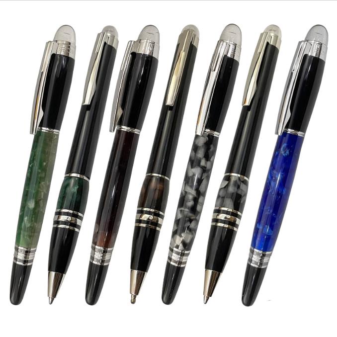 MONTBLANC Bút Bi Đầu Pha Lê Montbanc Sang Trọng Dùng Làm Quà Tặng Giáng Sinh