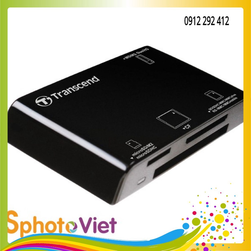 ĐẦU ĐỌC THẺ NHỚ TRANSCEND MULTI-CARD READER P8 giá rẻ