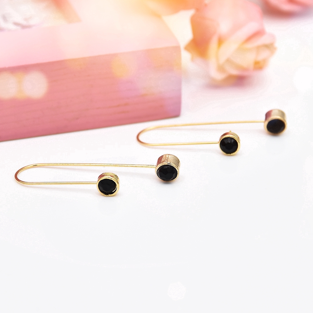 Set 5 đôi khuyên tai hình tròn phối tua rua đa dạng thời trang cho nữ