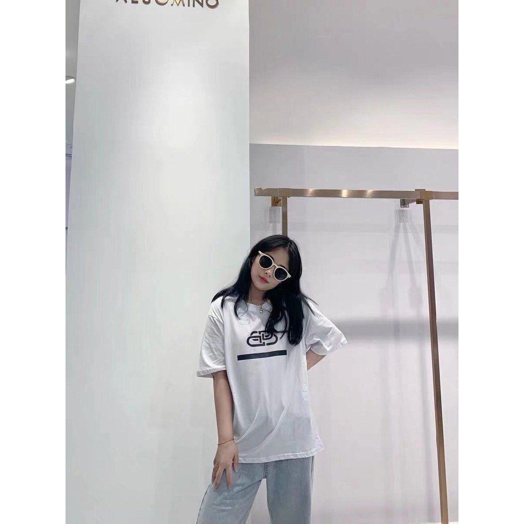 Áo Thun Oversize Tay Ngắn In Chữ Blackpink jennie