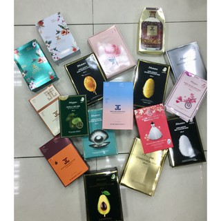 [SALE] Combo 10 mask mặt nạ cao cấp JayJun JM Solution Mediheal Innisfree