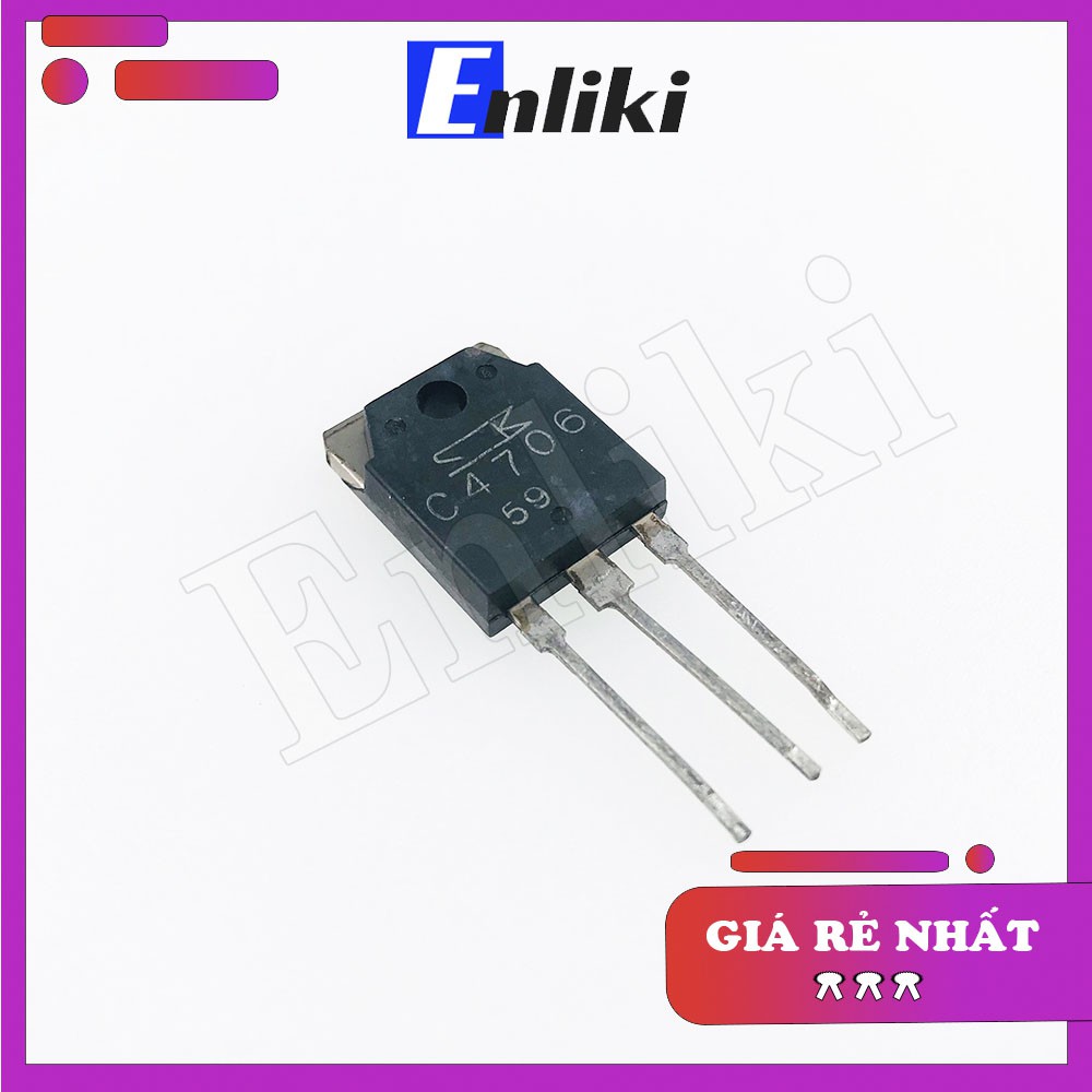 [Mã ELHACE giảm 4% đơn 300K] C4706 transistor NPN 14A 900V (Tháo Máy)