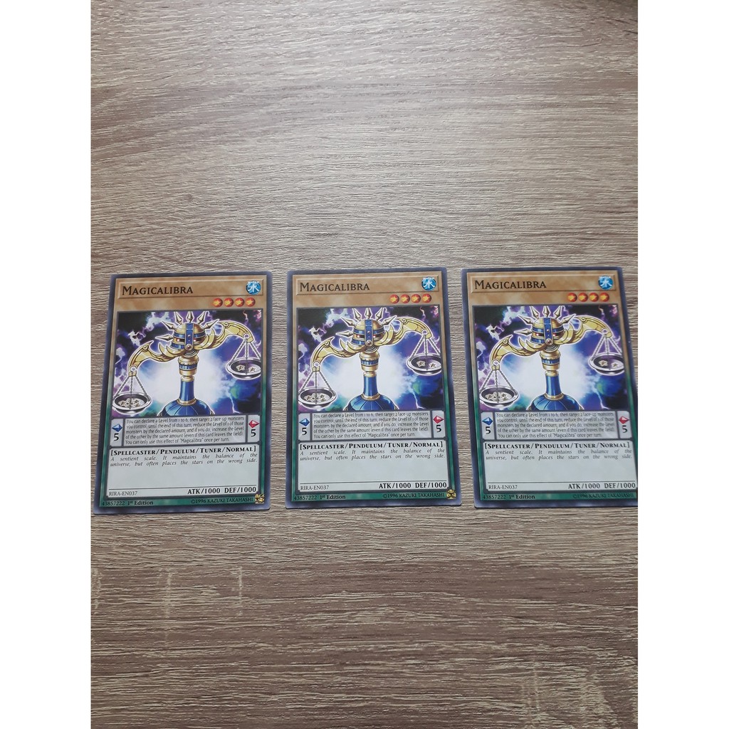 Combo 3 lá Yugioh - Magicalibra