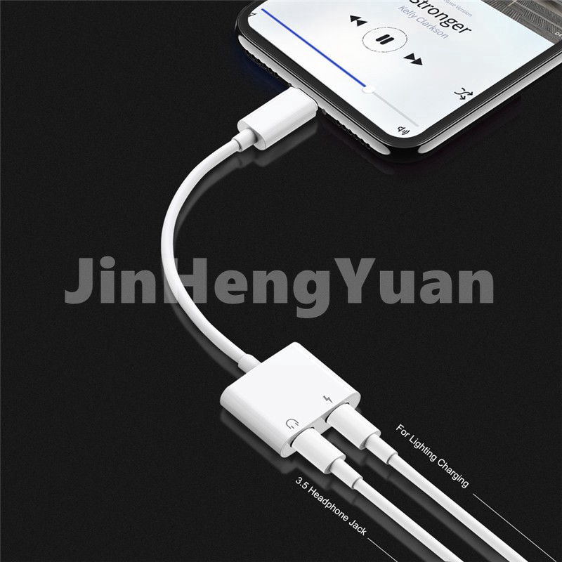 Cáp Chuyển Đổi Cổng Sang Cổng Âm Thanh 3.5mm Cho IPXR X XS XS MAX 7 8 PLUS 11 11 PRO 11 PRO MAX