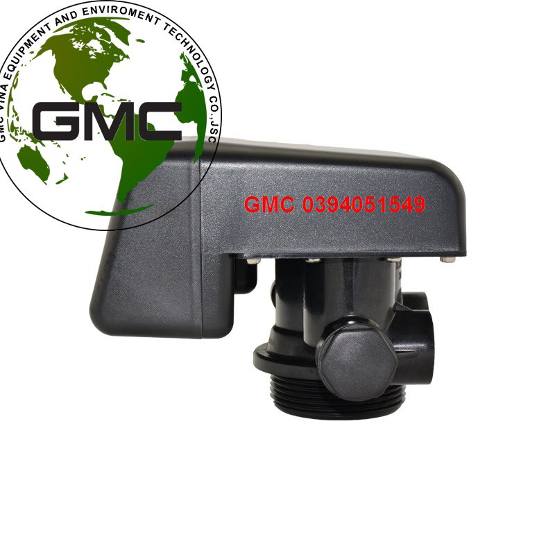Van tự động 5 cửa Runxin F65P1 công suất 2m³/h dùng trong lọc nước giếng khoan, Autoval tái sinh theo thời gian