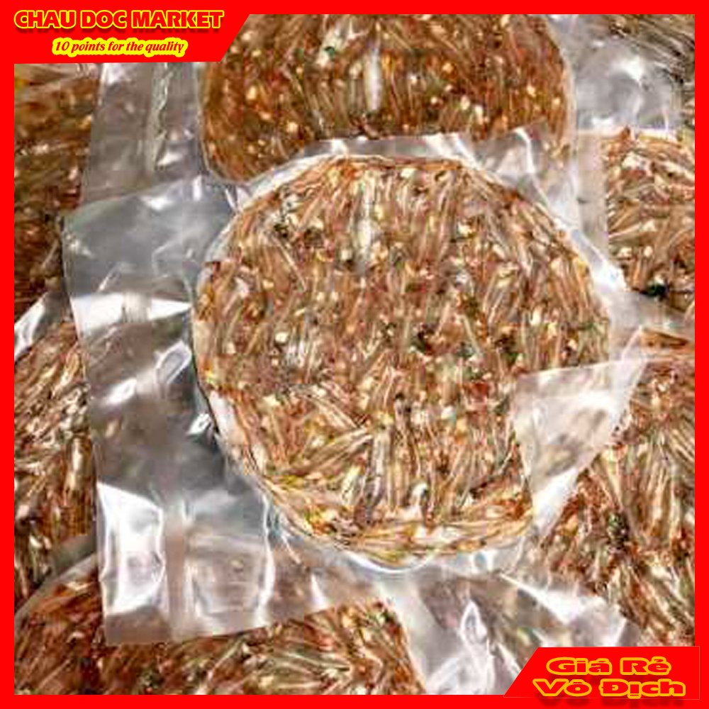 Bánh Tráng Cá Cơm Châu Đốc Ướp Gia Vị Vừa Ăn Dùng Chiên Hoặc Nướng Gói 500gr