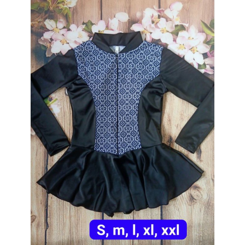 ĐỒ BƠI TAY DÀI NỮ KÍN ĐÁO HỌA TIẾT XINH XẮN THỜI TRANG | BigBuy360 - bigbuy360.vn