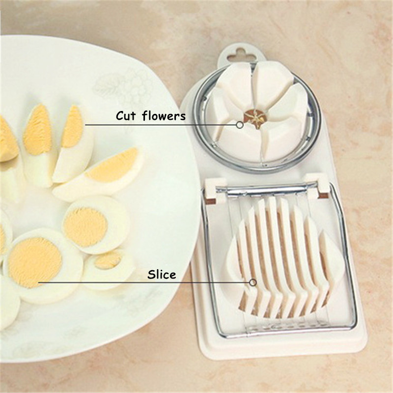 Dụng Cụ Cắt Trứng Đa Dụng Bằng Thép Không Gỉ
