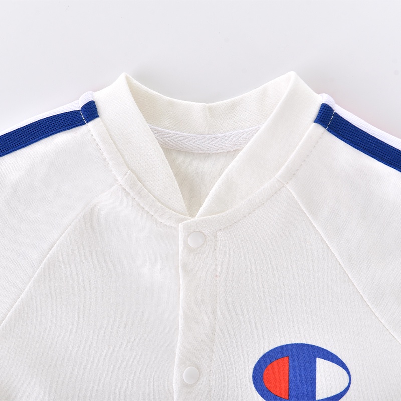 Bộ Áo Liền Quần Tay Dài Thời Trang Mùa Thu Xinh Xắn Cho Bé Sơ Sinh