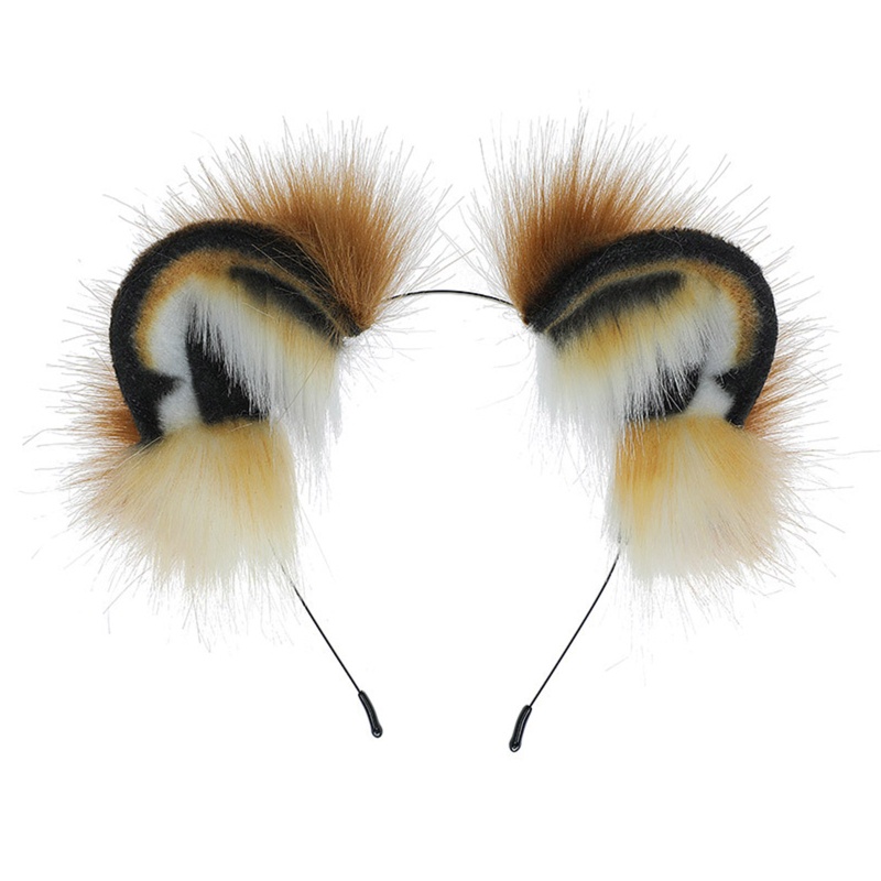 Flgo Băng Đô Cài Tóc Rửa Mặt / Trang Điểm Hình Tai Mèo / Hổ Siêu Bền Dễ Thương Cho Nữ