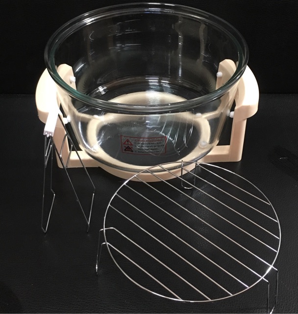 Lò thuỷ tinh dùng cho lò nướng halogen glass oven bowl 12 - 17 lít