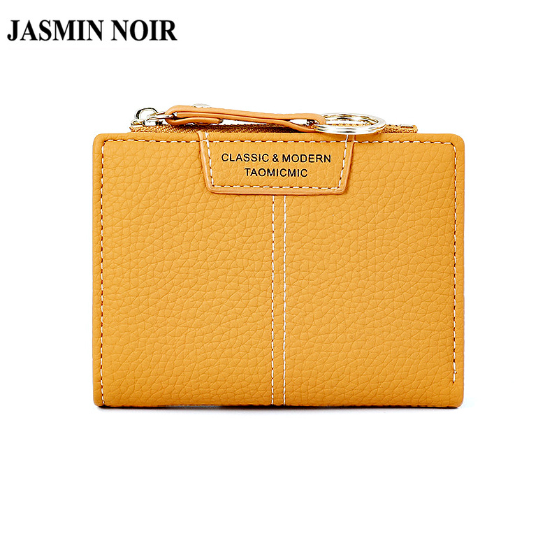 Ví Ngắn JASMIN NOIR Cho Nữ Bằng Da PU Thời Trang Tiêu Chuẩn Đựng Tiền Xu