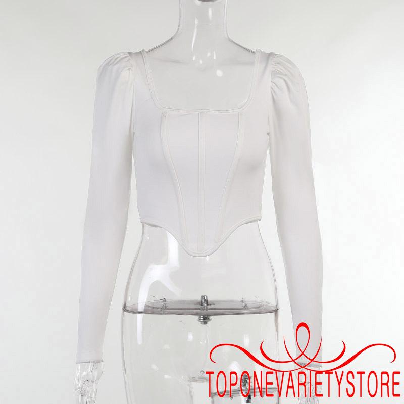 Áo lửng tay dài màu sắc trẻ trung cho nữ