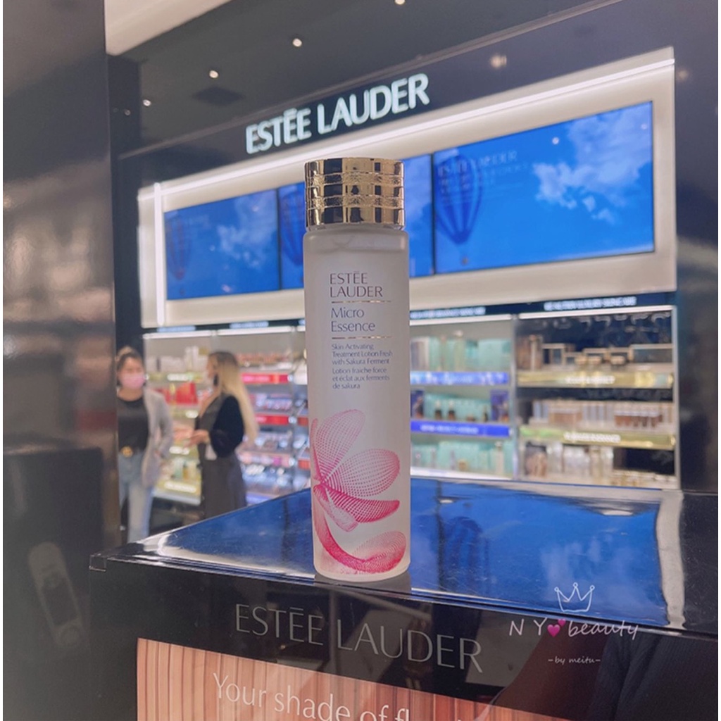 Nước thần Estee Lauder Micro Essence Skin Activating Treatment - Toner Esteelauder Hoa Anh Đào