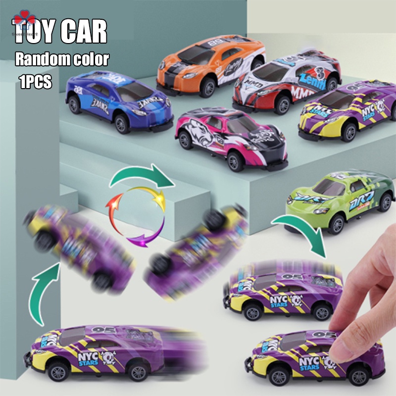 Xe hơi đồ chơi mini họa tiết hoạt hình cho bé thumbnail