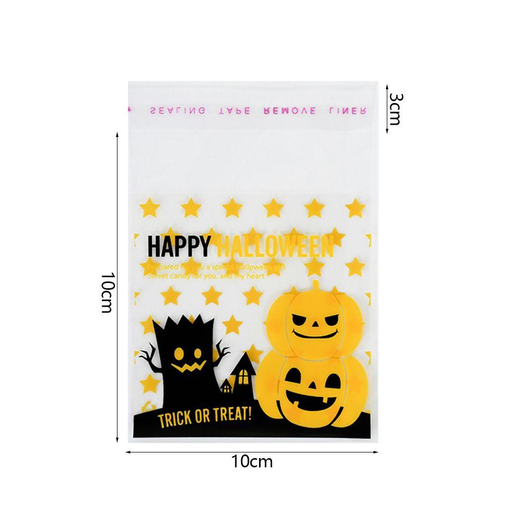 Túi Nhựa Đựng Kẹo / Bánh Quy Trang Trí Tiệc Halloween