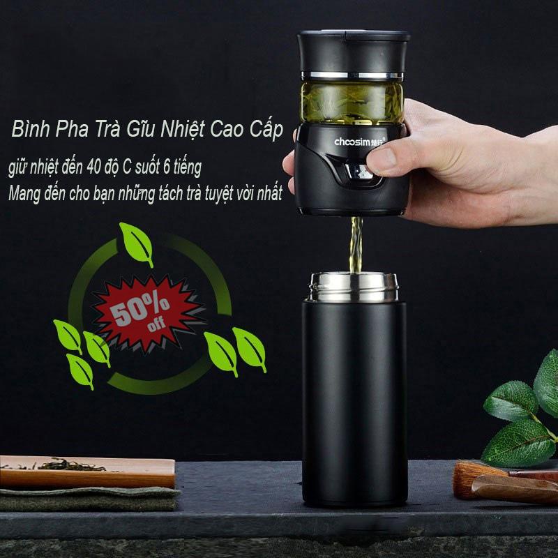 !!! SIÊU TIỆN LỢI!!! Bình Pha Trà Edish, Bình Pha Trà Giữ Nhiệt, Bình Pha Trà Đa Năng,  Thiết Kế Đột Phá Mới, Tinh Tế