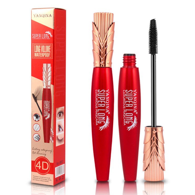 CHUỐT MI MASCARA SUPER 4D KHÔNG THẤM NƯỚC, DƯỠNG DÀI MI RẤT HIỆU QUẢ