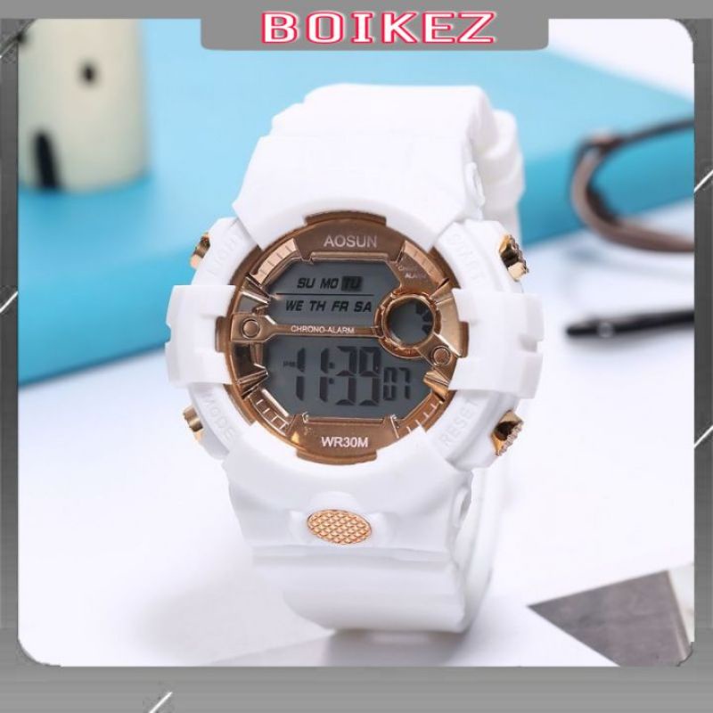 Đồng hồ nữ điện tử thể thao cá tính AoSun Chính Hãng AOSUN 046