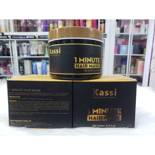 Kem hấp ủ tóc phục hồi 1 phút kassi 300ml