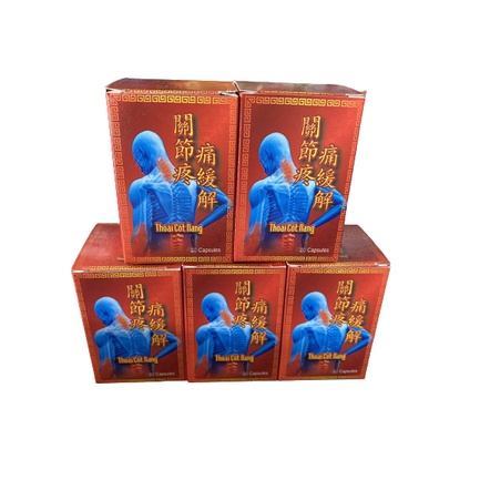 Thoái Cốt Nang Đỏ Hỗ Trợ Phòng Ngừa Nhức Mỏi, Cứng Khớp, Khô Khớp, Dính Khớp, Khó Vận Động