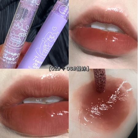 [Hàng mới về] Son bóng dạng lỏng long lanh dưỡng ẩm lâu trôi