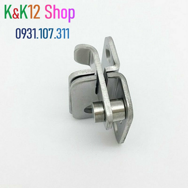 [ Độc quyền] Chốt khóa cửa, then cửa bằng thép không gỉ K01 chắc chắn dày 3.5mm