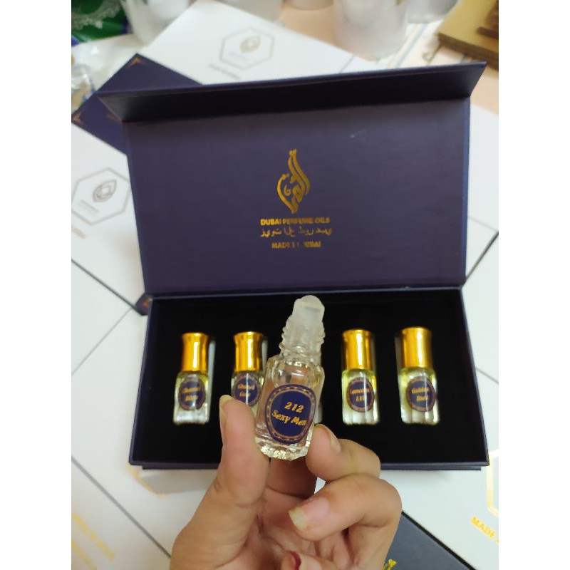 [XẢ_KHO_GIÁ_GỐC] ❤❤ SÉT 5 CHAI NAM VÀ NỮ TINH DẦU NƯỚC HOA DUBAI