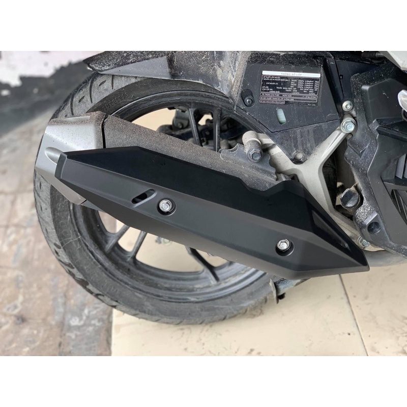 Ốp pô Vario 150/125  mủ đen