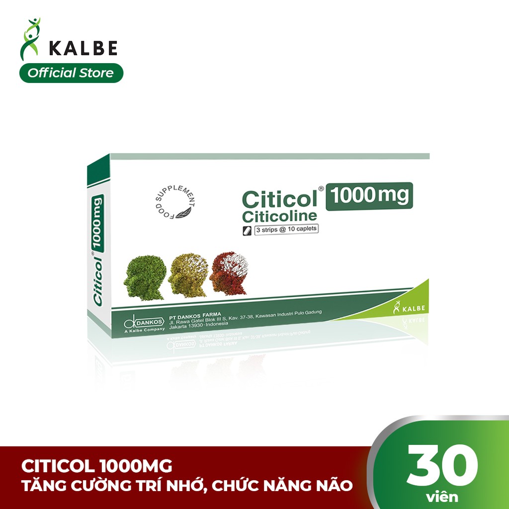 Thực phẩm dinh dưỡng Citicol 1000mg - Cải thiện chức năng não bộ