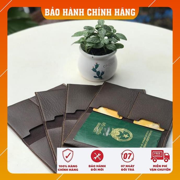 Ví da passport đựng hộ chiếu cao cấp HANAMA C4