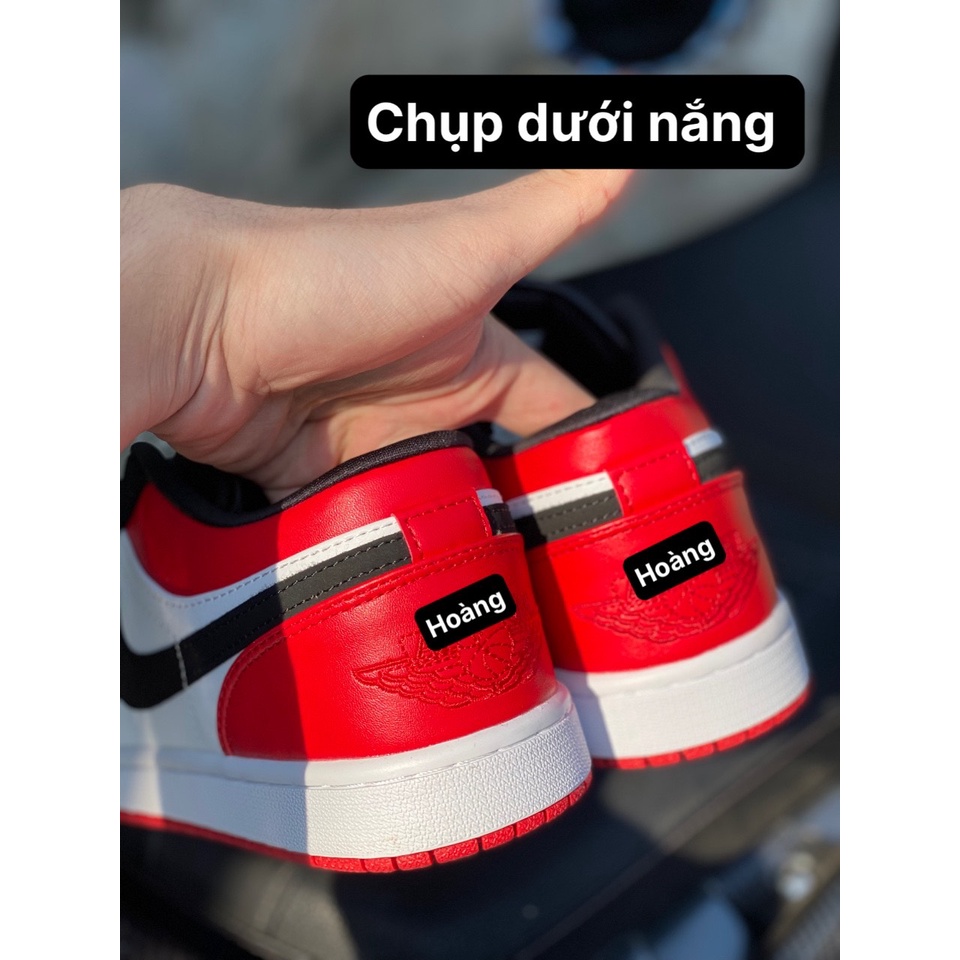 Đen đỏ cổ thấp - Phiên bản tiêu chuẩn