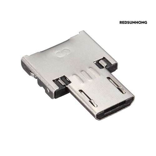 Đầu Chuyển Đổi Từ Cổng Micro Usb Sang Giác Cắm Usb Otg Tiện Dụng